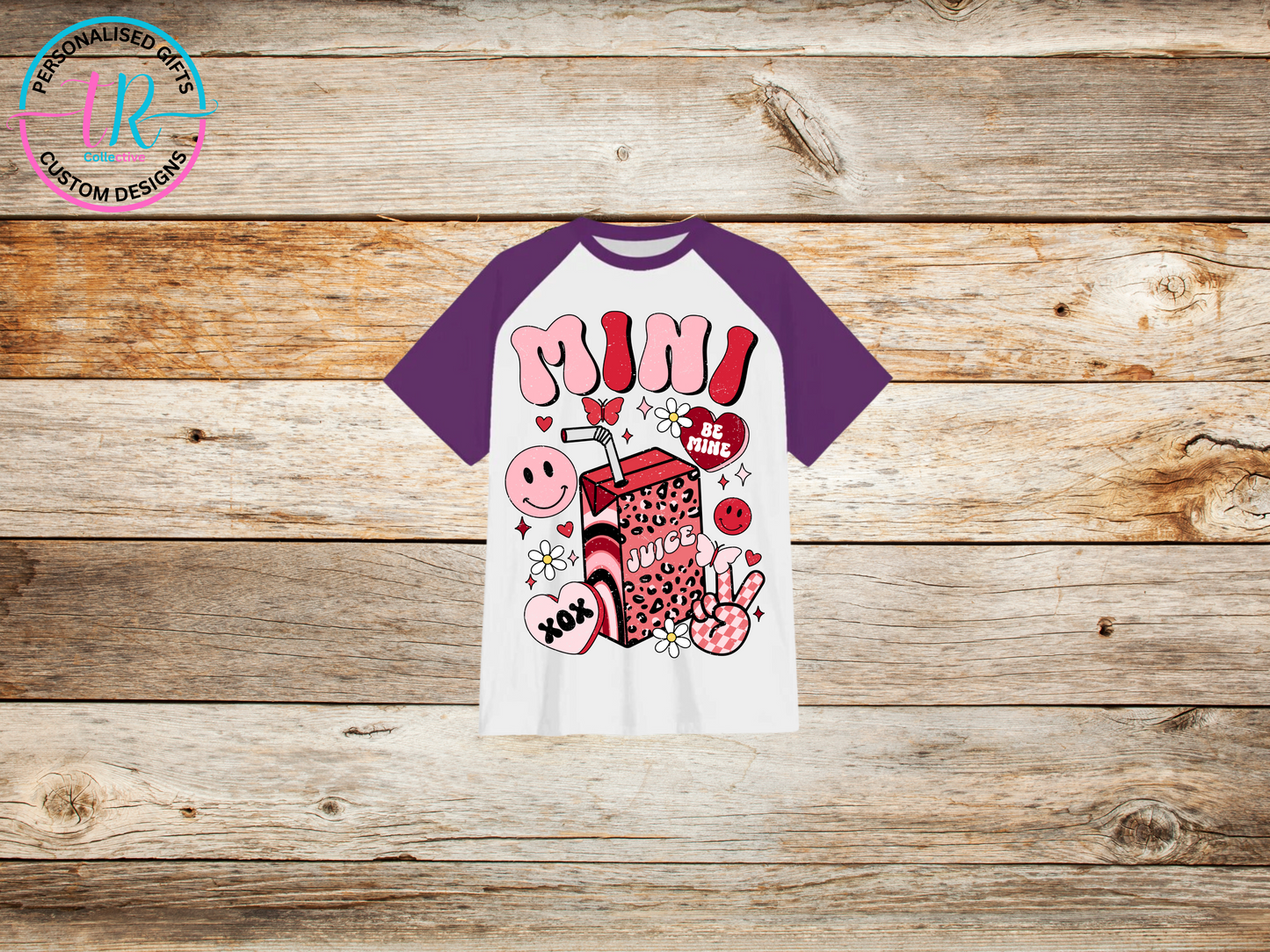 girls-t-shirt-graphic-tees-shirts-mini-purple-sleeve-TR-collective-front