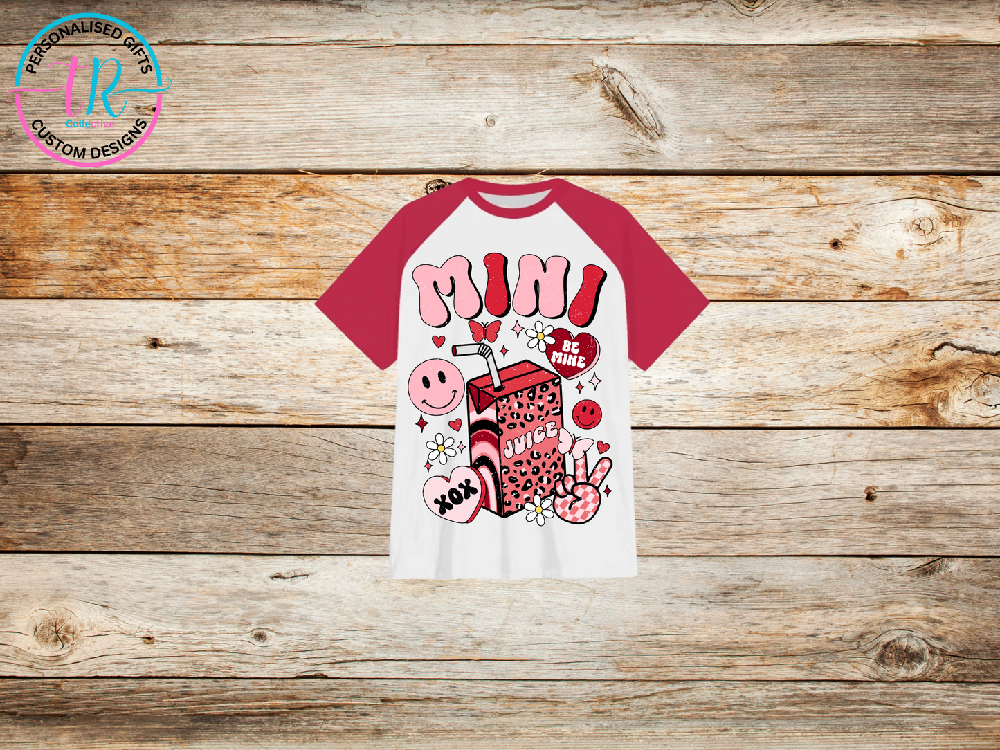 girls-t-shirt-graphic-tees-shirts-mini-red-sleeve-TR-collective-front