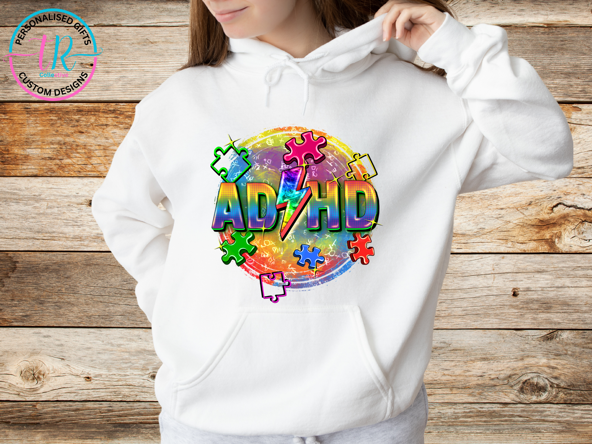 hoodies-womens-hoodie-jumper-ADHD-white-TR-collective-front