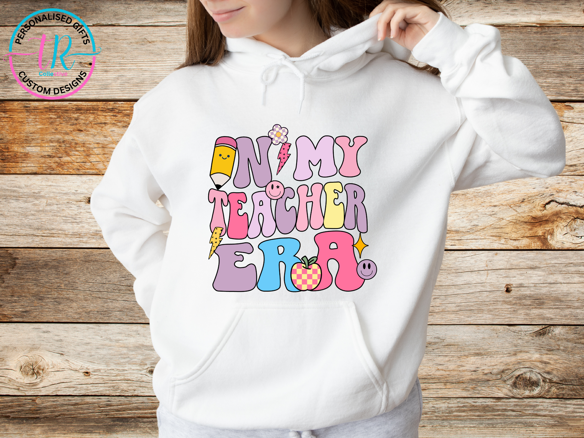 hoodies-womens-hoodie-jumper-easily-teacher-era-white-TR-collective-front