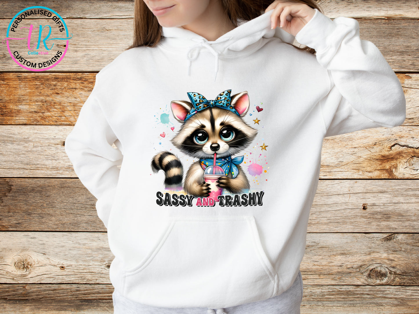 hoodies-womens-hoodie-jumper-sassy-and-trashy-white-TR-collective-front