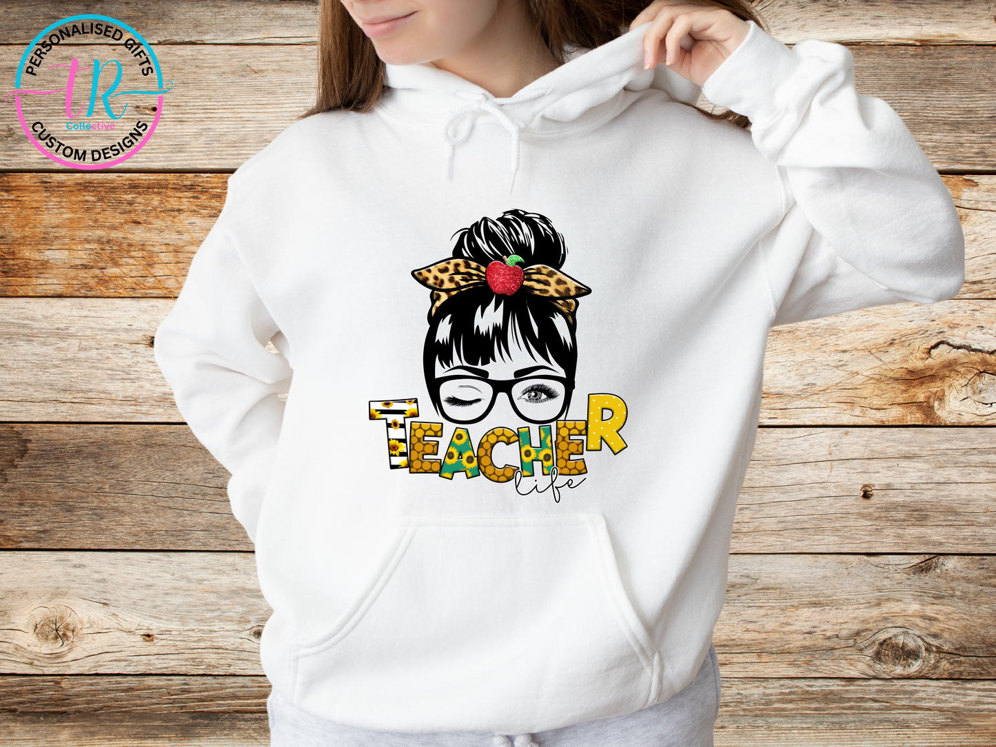 hoodies-womens-hoodie-jumper-teacher-life-white-TR-collective-front