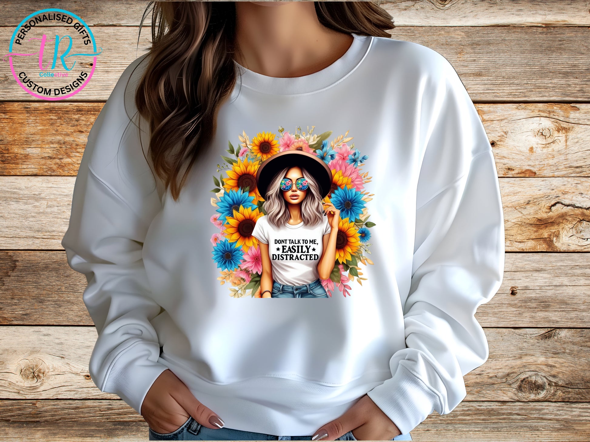 jumper-sweat-shirt-womens-jumper-easily-distracted-white-TR-collective-front