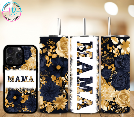 matching-set-20oz-tumbler-iphone-phone-cases-mama-flowers-TR-collective-front