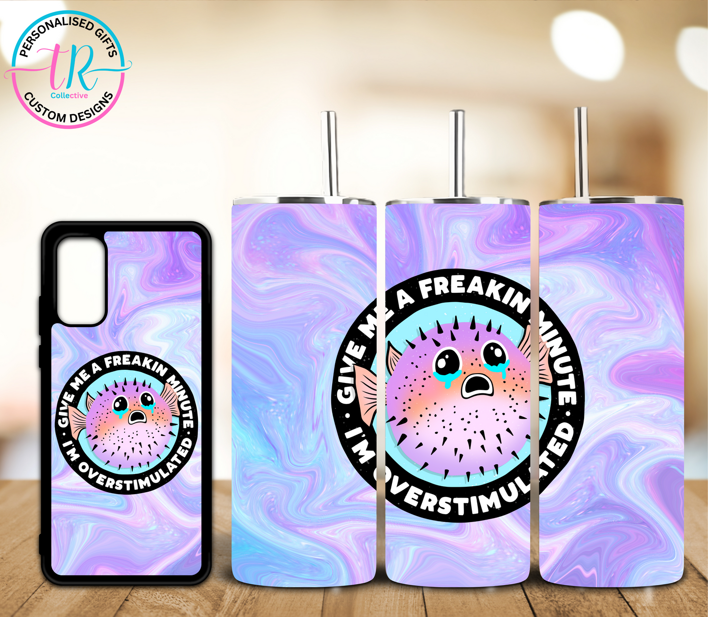 matching-set-20oz-tumbler-samsung-phone-cases-overstimulated-TR-collective-front