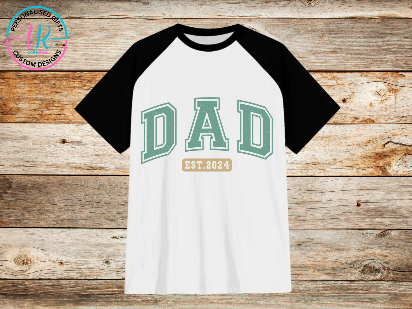 mens-t-shirt-graphic-tees-shirts-dad-est-2024-black-sleeve-TR-collective-front