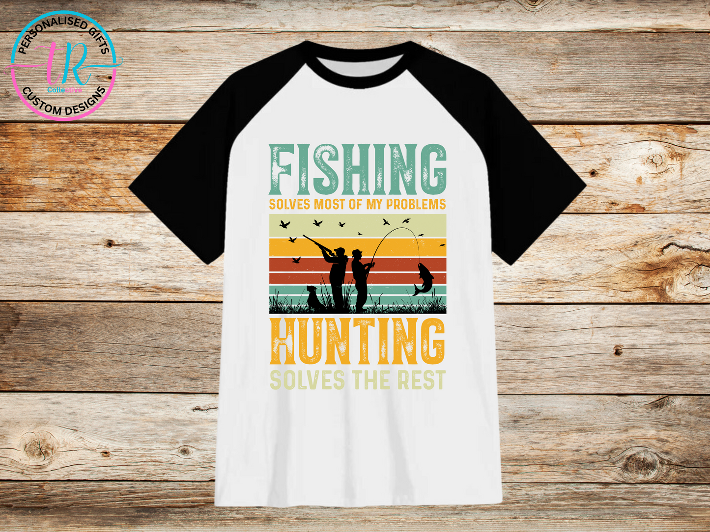 mens-t-shirt-graphic-tees-shirts-fishing-black-sleeve-TR-collective-front