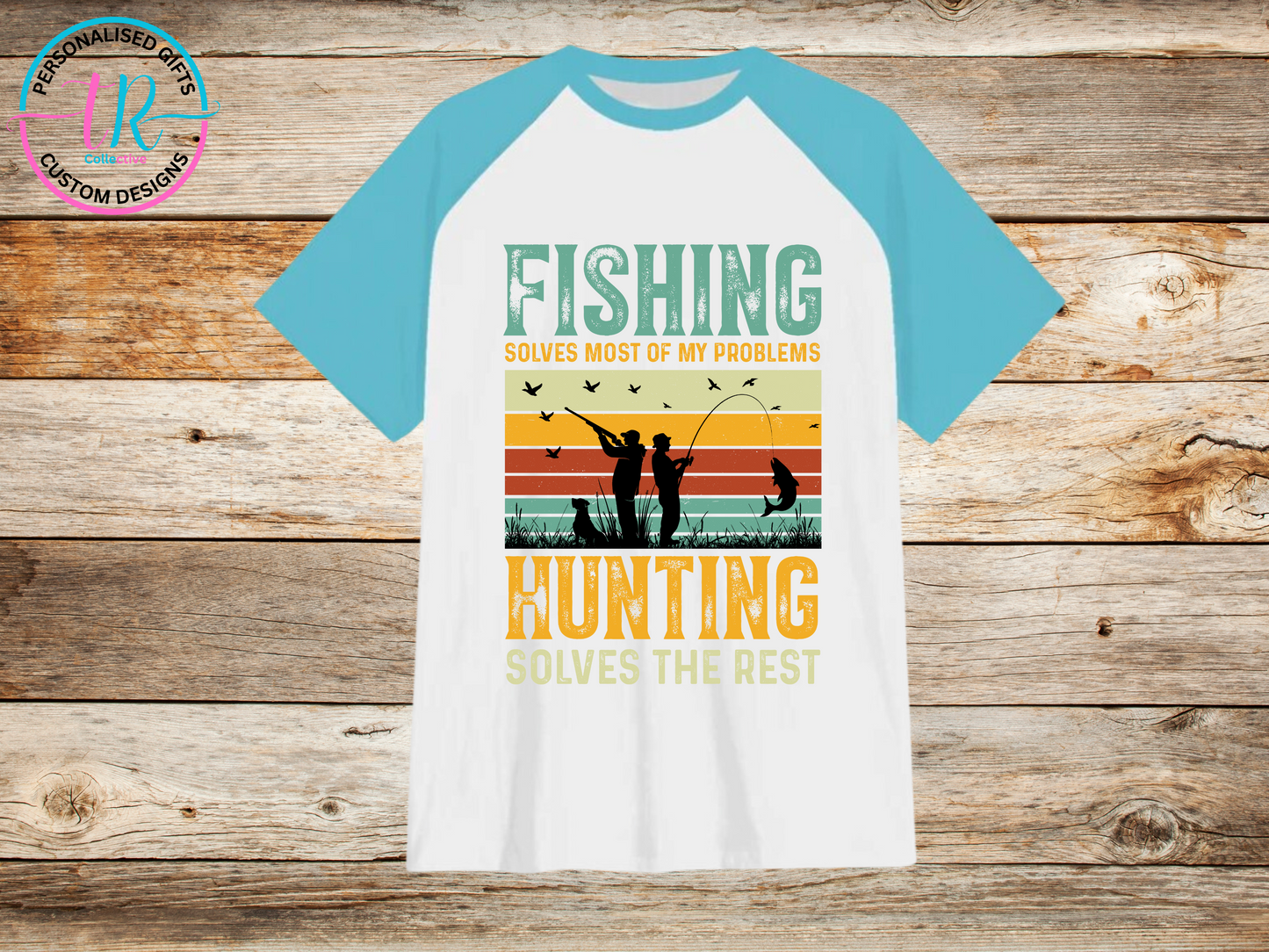 mens-t-shirt-graphic-tees-shirts-fishing-light-blue-sleeve-TR-collective-front