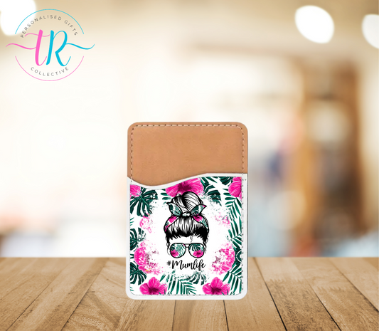 phone-card-holder-credit-card-holder-for-phone-card-case-mum-life-flowers-TR-collective-front