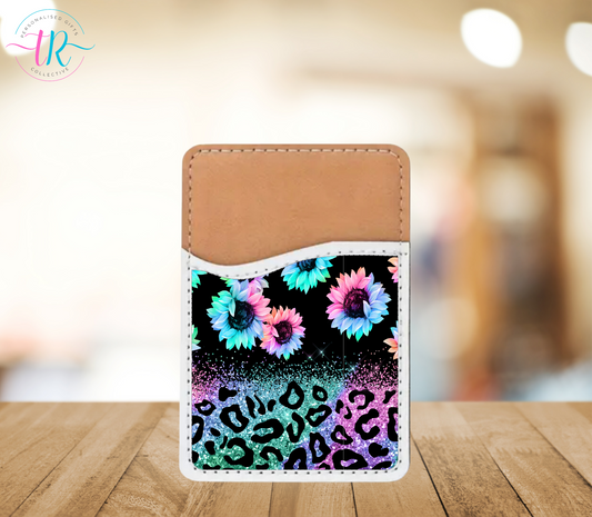 phone-card-holder-credit-card-holder-for-phone-card-case-neon-flowers-TR-collective-front