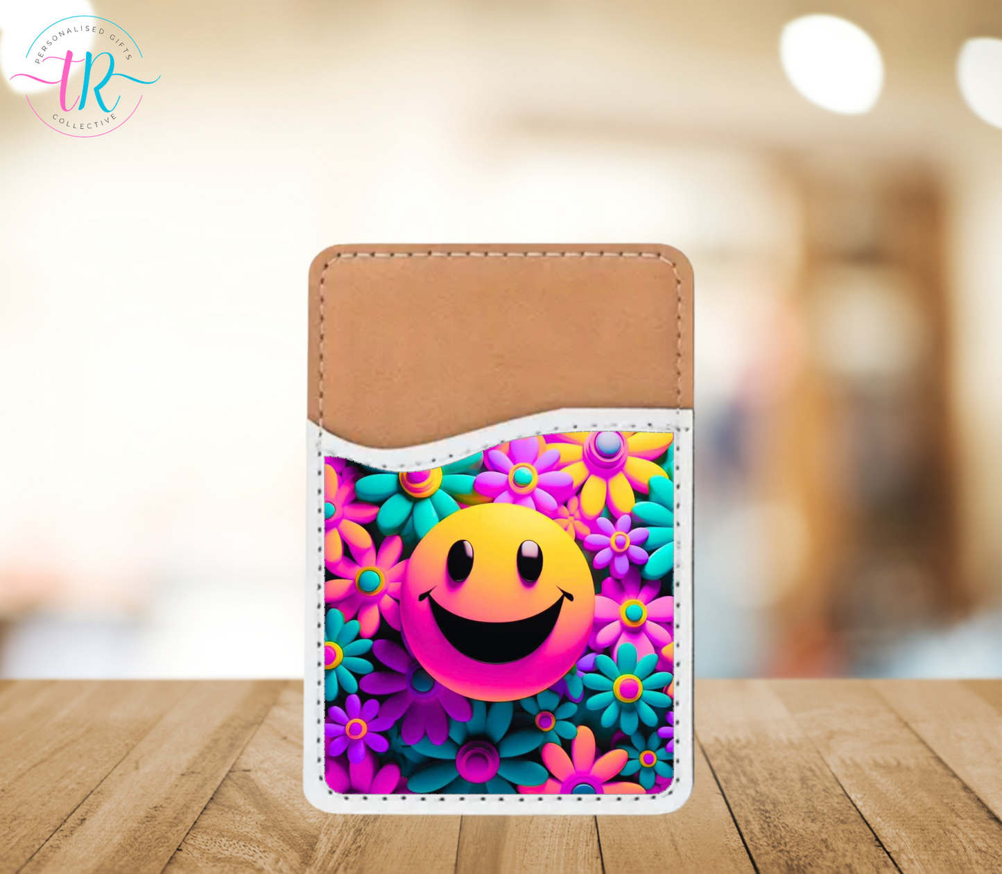 phone-card-holder-credit-card-holder-for-phone-card-case-smiley-flower-TR-collective-front