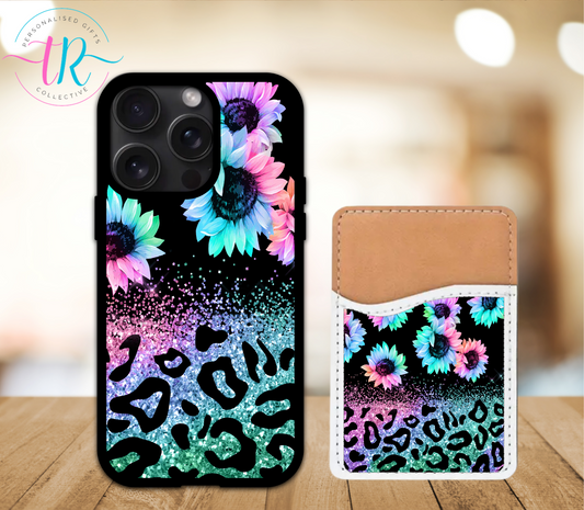 phone-case-with-card-holder-phone-card-holder-iphone-case-with-card-holder-neon-flowers-TR-Collective-front