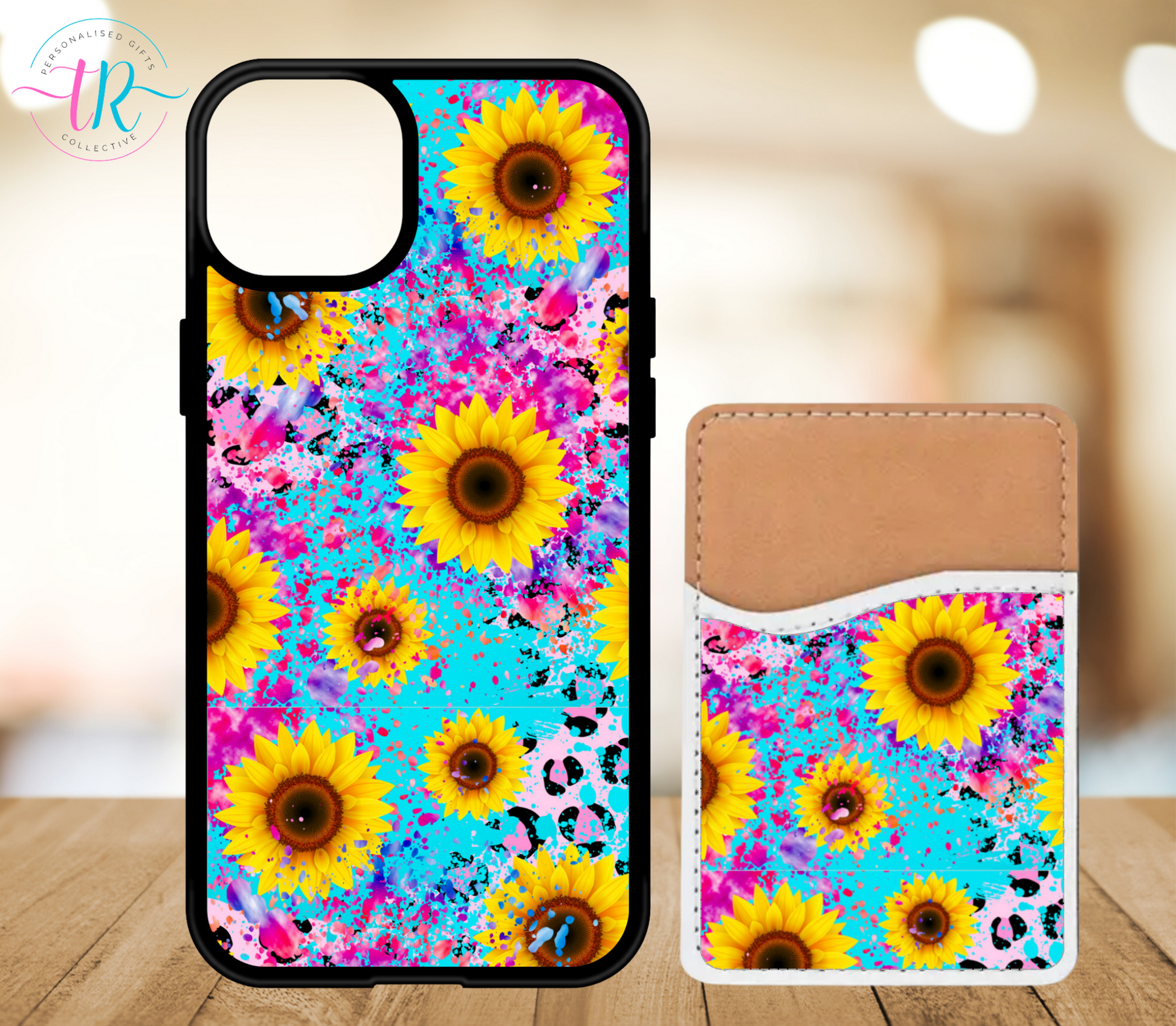 phone-case-with-card-holder-phone-card-holder-iphone-case-with-card-holder-sunflowers-TR-Collective-front