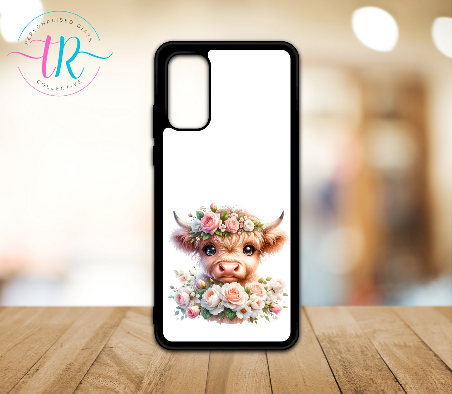 phone-cases-iphone-case-samsung-case-Highland-Cow-White-Roses-samsung-TR-collective-front