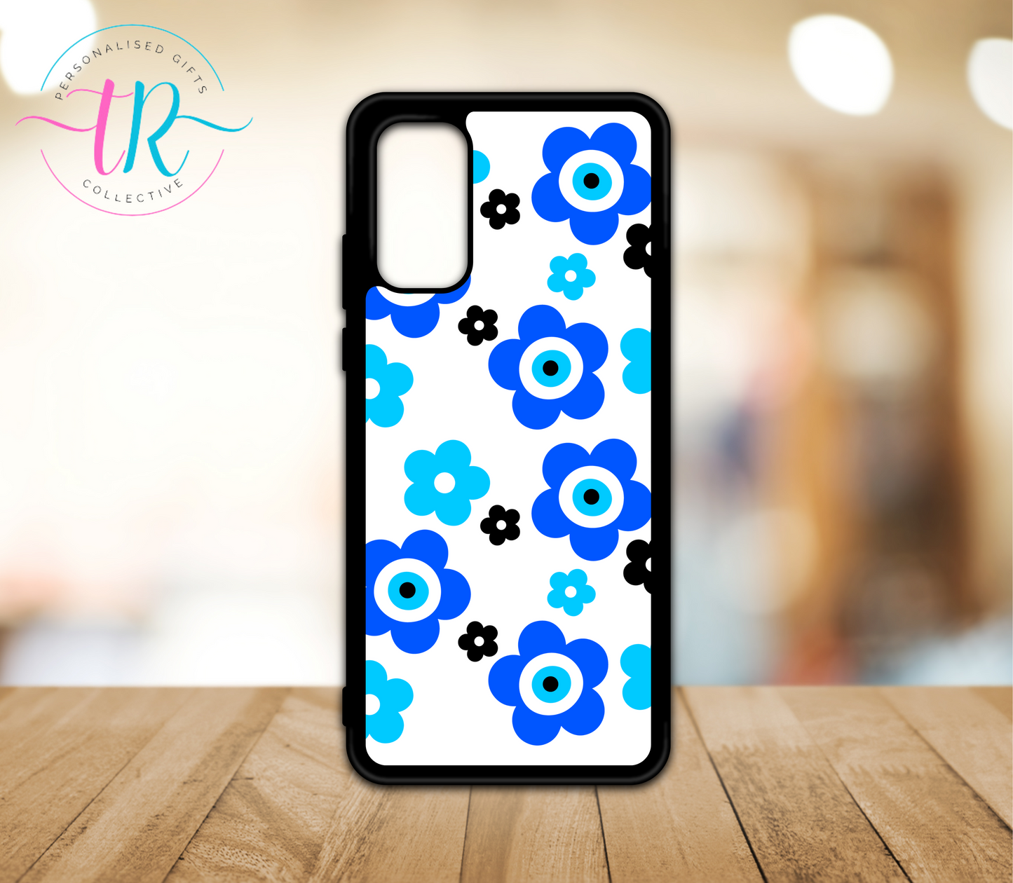 Phone Case - Evil Eye Flowers