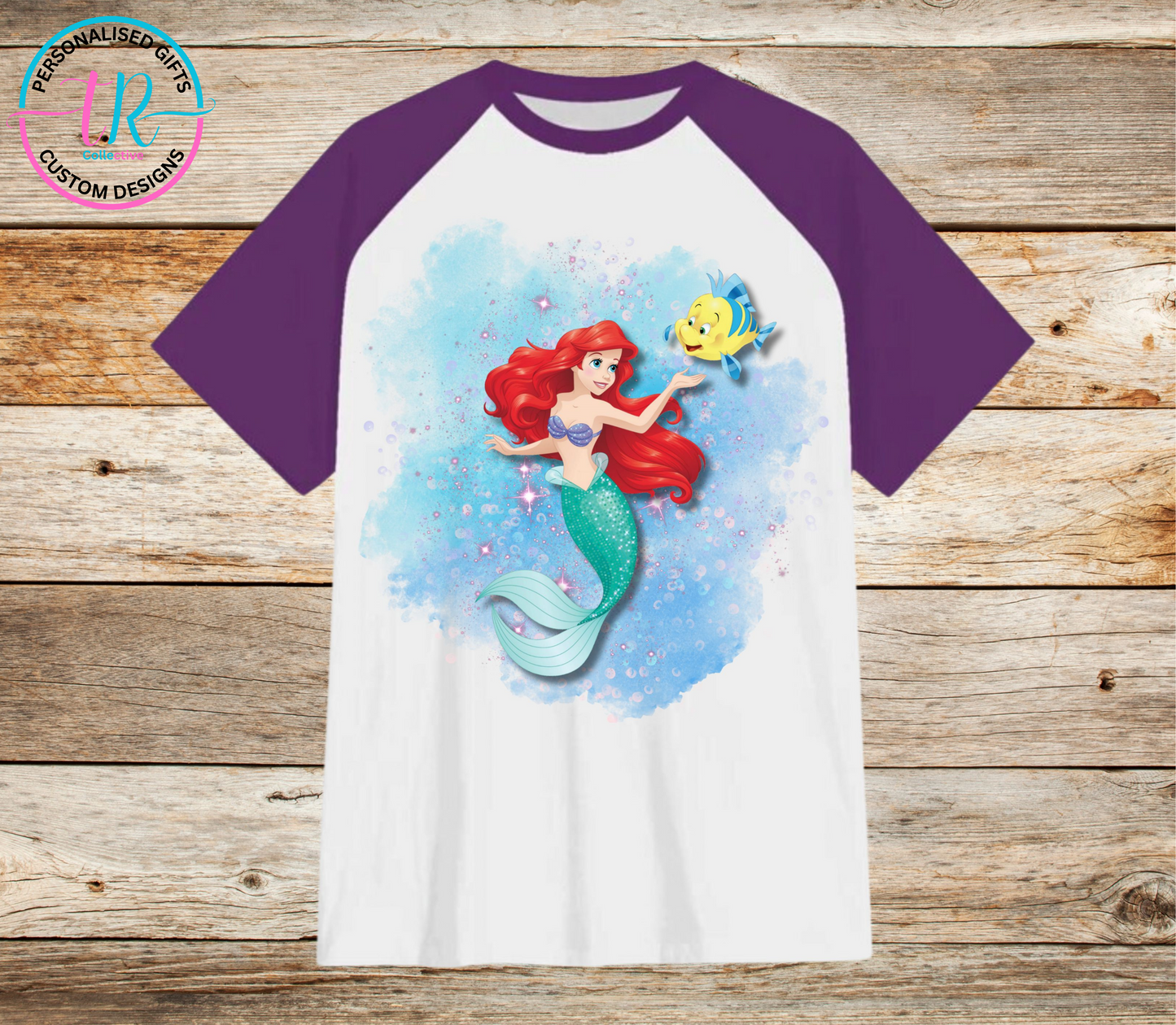 t-shirt-graphic-tees-shirts-ariel-purple-sleeve-TR-collective-front