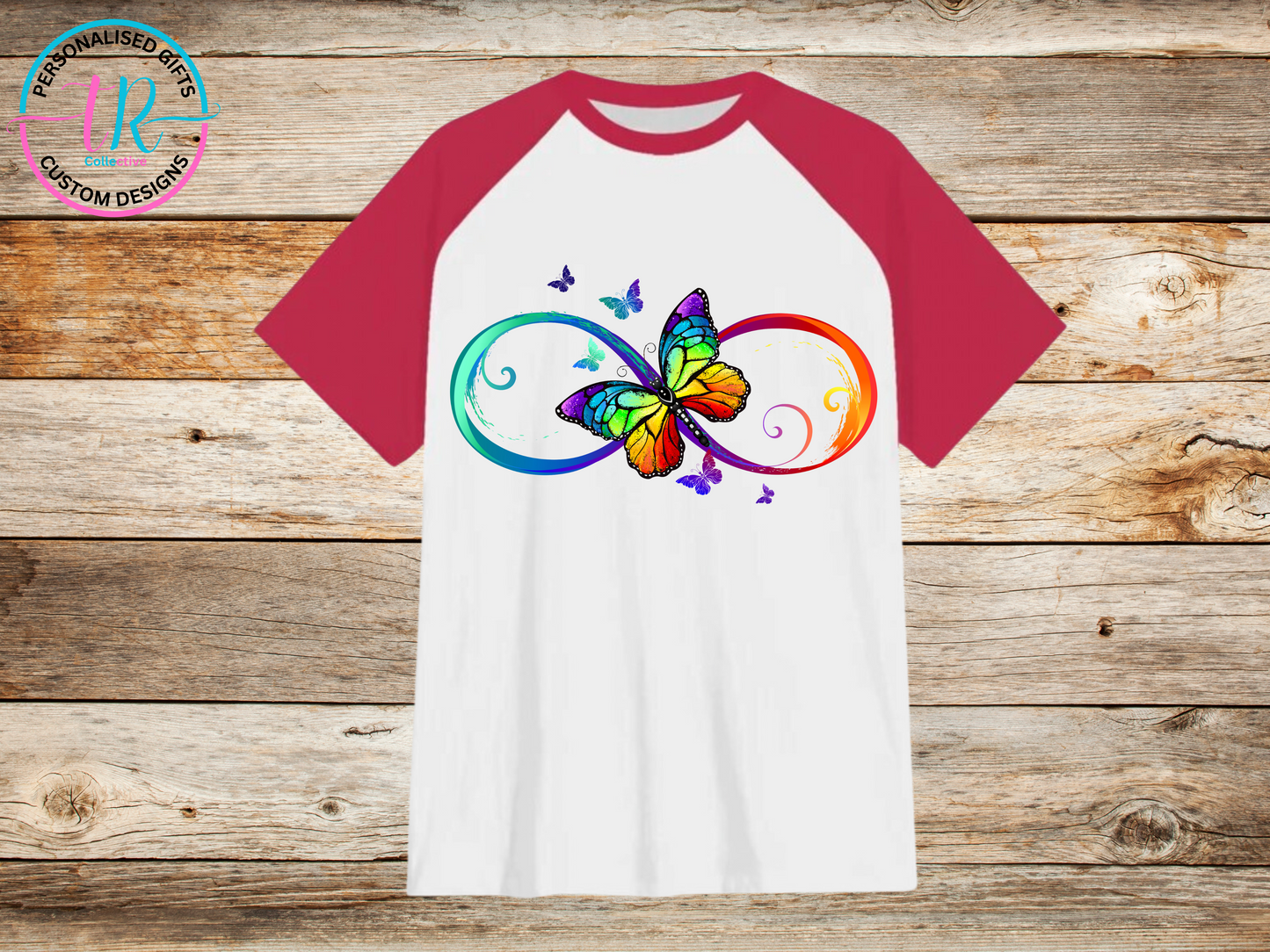 t-shirt-graphic-tees-shirts-autism-butterfly-red-sleeve-TR-collective-front