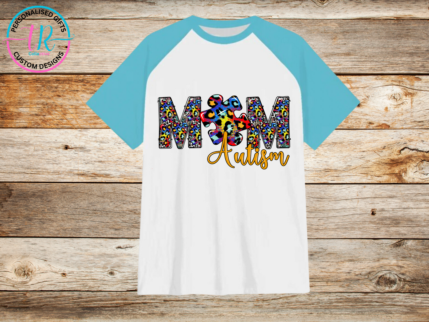 t-shirt-graphic-tees-shirts-autism-mum-light-blue-sleeve-TR-collective-front