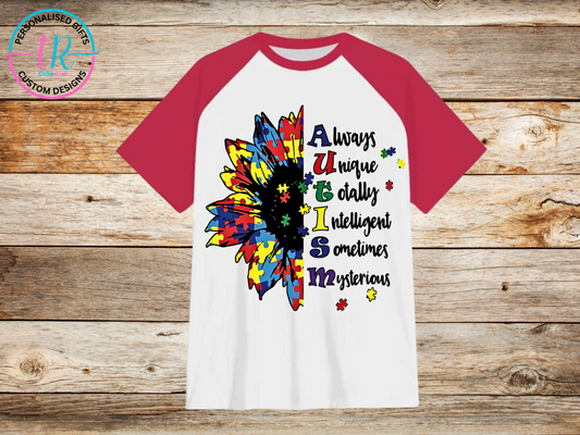 t-shirt-graphic-tees-shirts-autism-red-sleeve-TR-collective-front