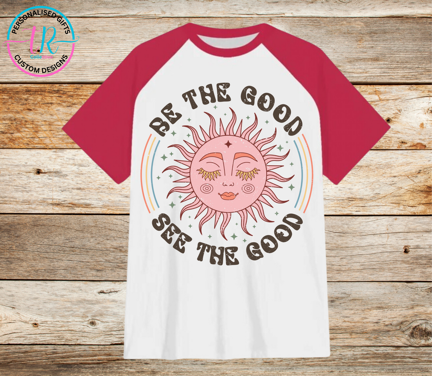 t-shirt-graphic-tees-shirts-be-the-good-red-sleeve-TR-collective-front