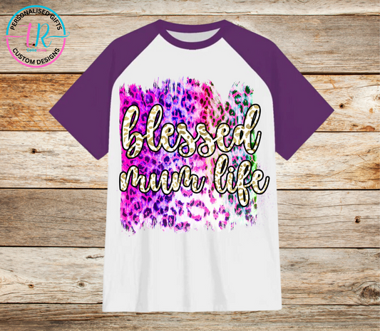 t-shirt-graphic-tees-shirts-blessed-mum-purple-sleeve-TR-collective-front