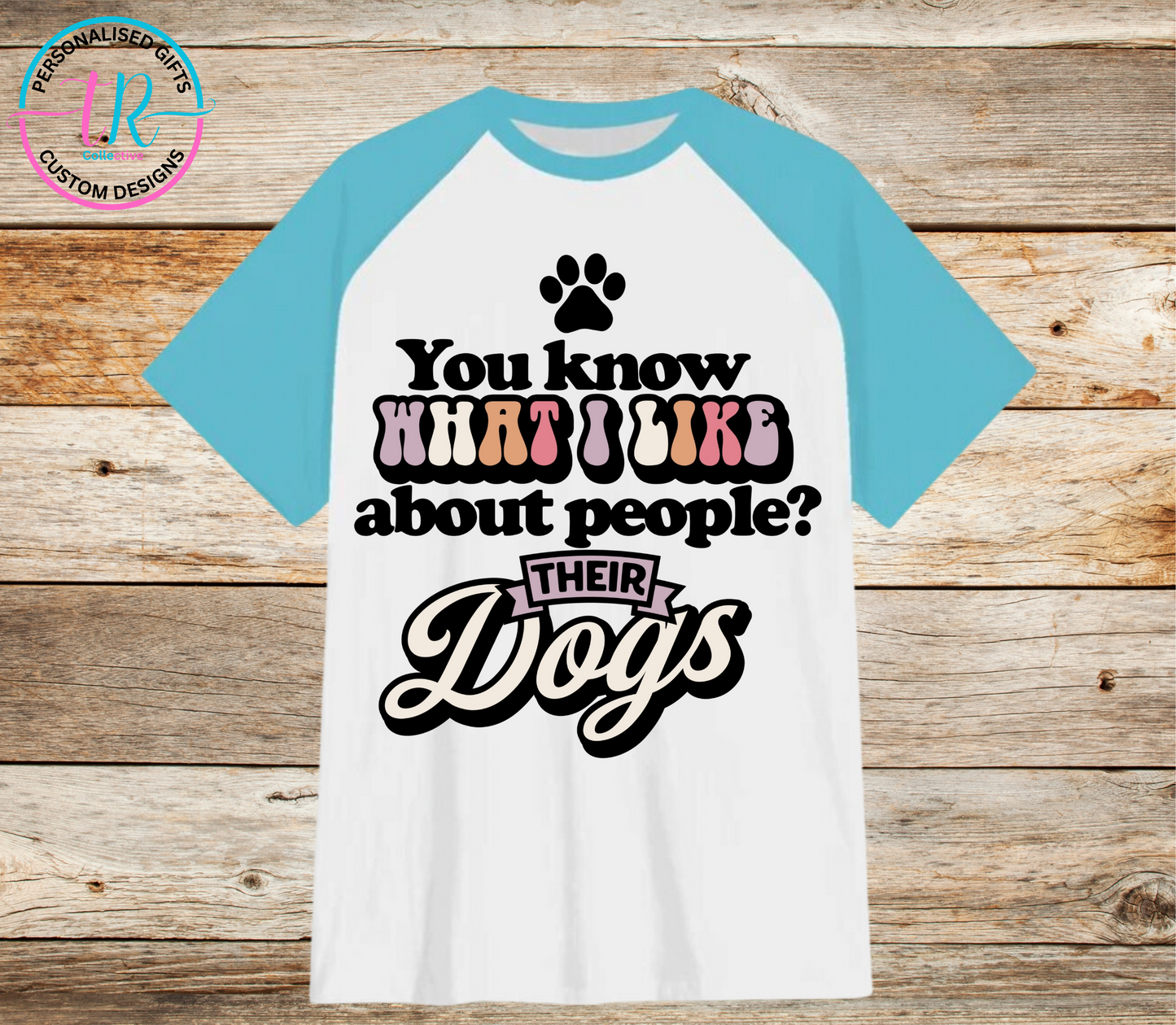 t-shirt-graphic-tees-shirts-dogs-light-blue-sleeve-TR-collective-front