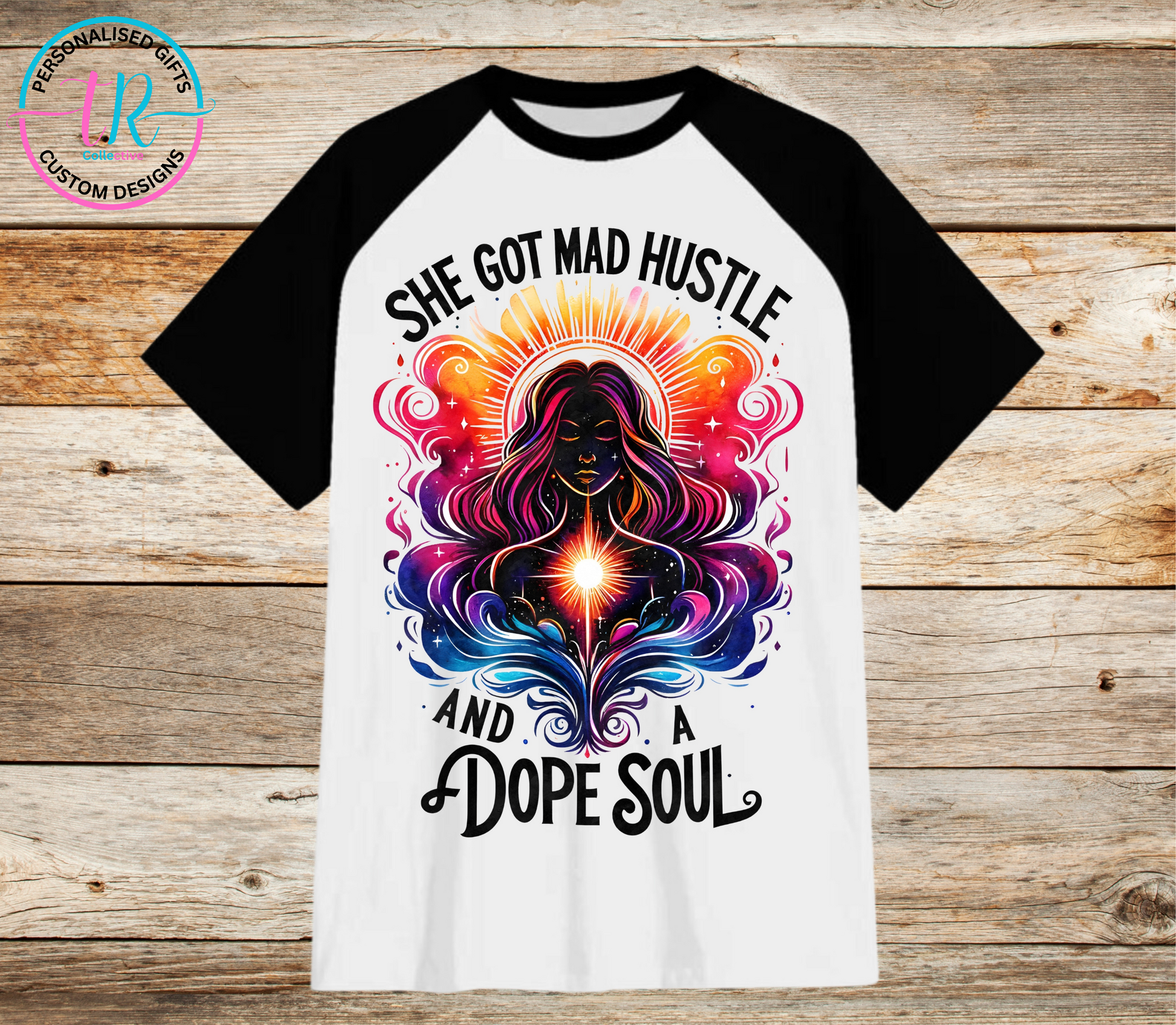 t-shirt-graphic-tees-shirts-dope-soul-black-sleeve-TR-collective-front