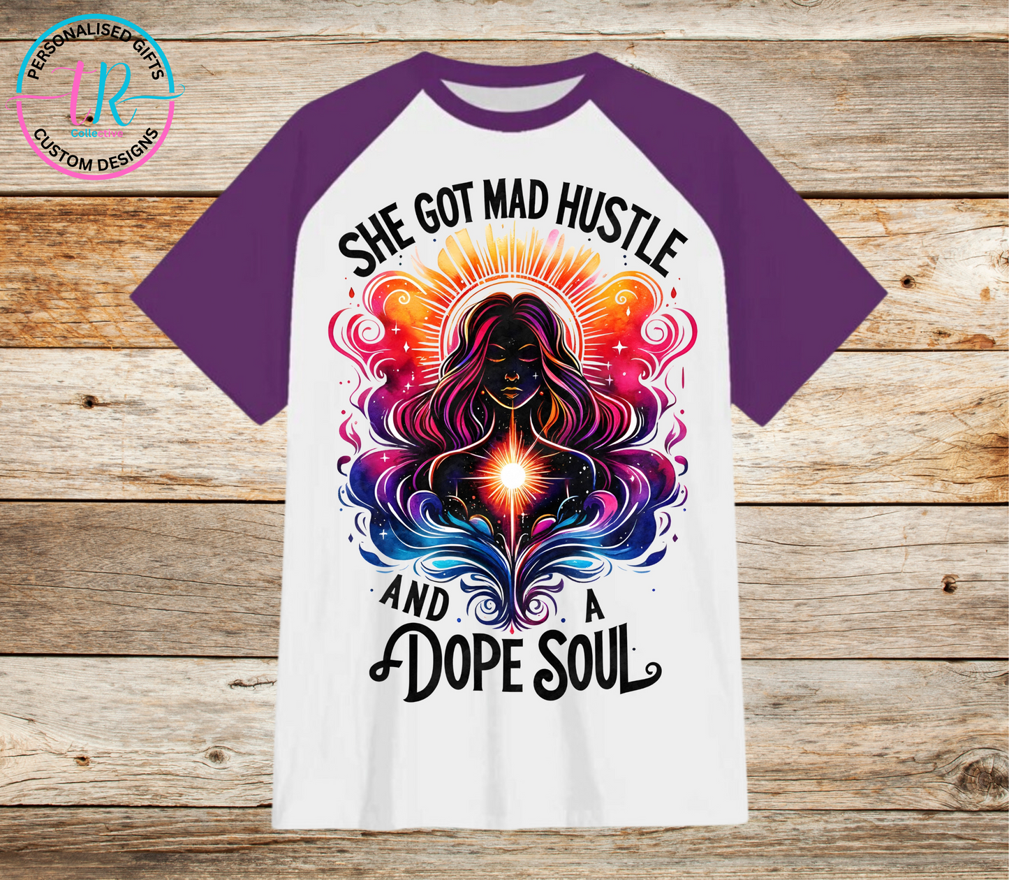 t-shirt-graphic-tees-shirts-dope-soul-purple-sleeve-TR-collective-front