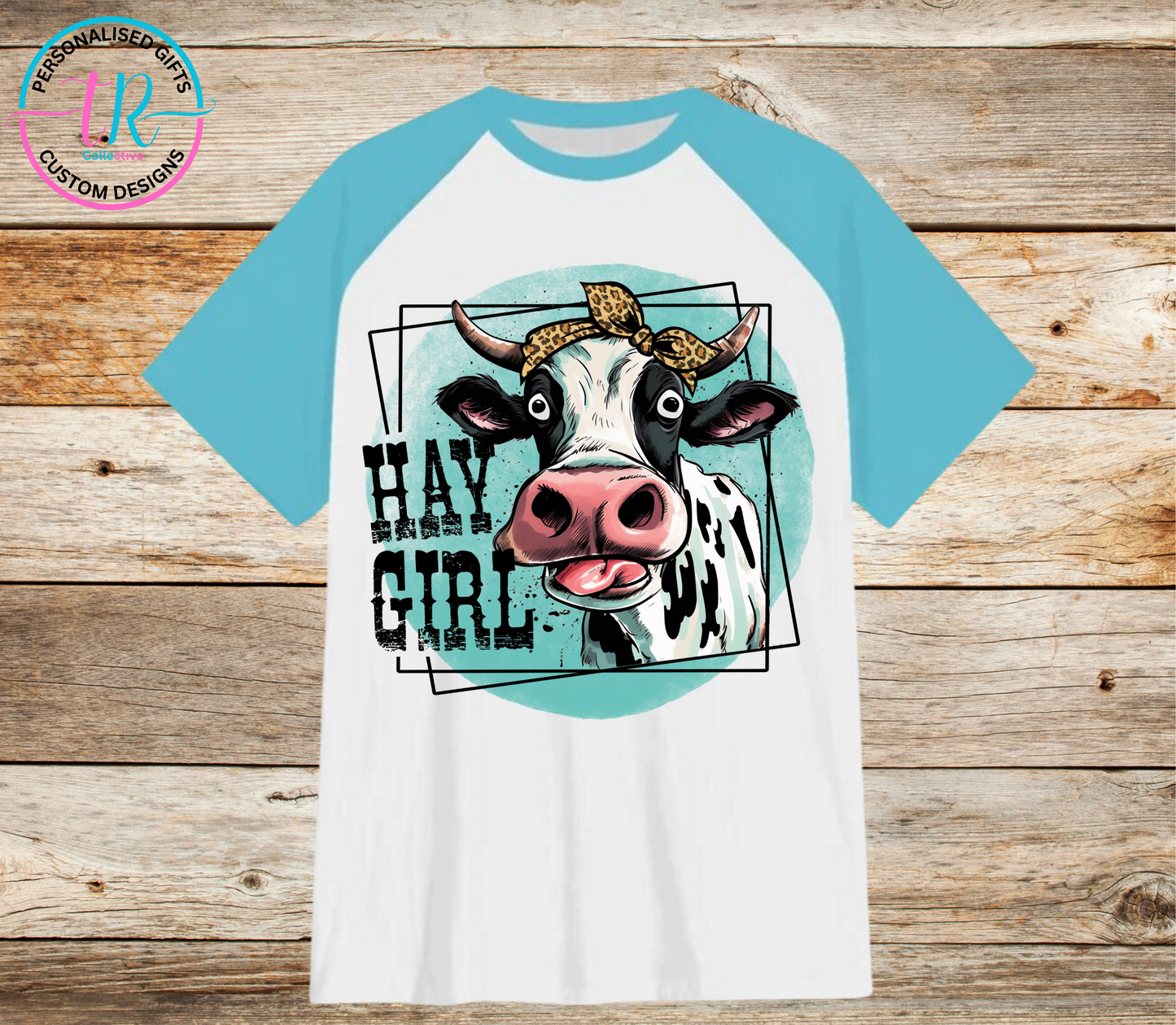 t-shirt-graphic-tees-shirts-hay-girl-light-blue-sleeve-TR-collective-front