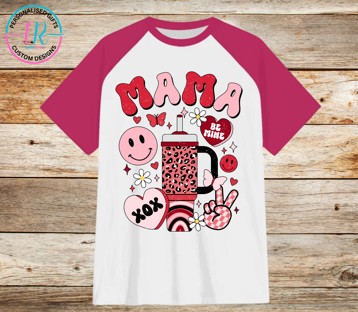 t-shirt-graphic-tees-shirts-mama-pink-sleeve-TR-collective-front