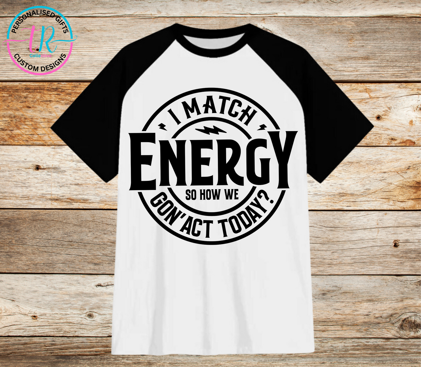 t-shirt-graphic-tees-shirts-match-energy-black-sleeve-TR-collective-front