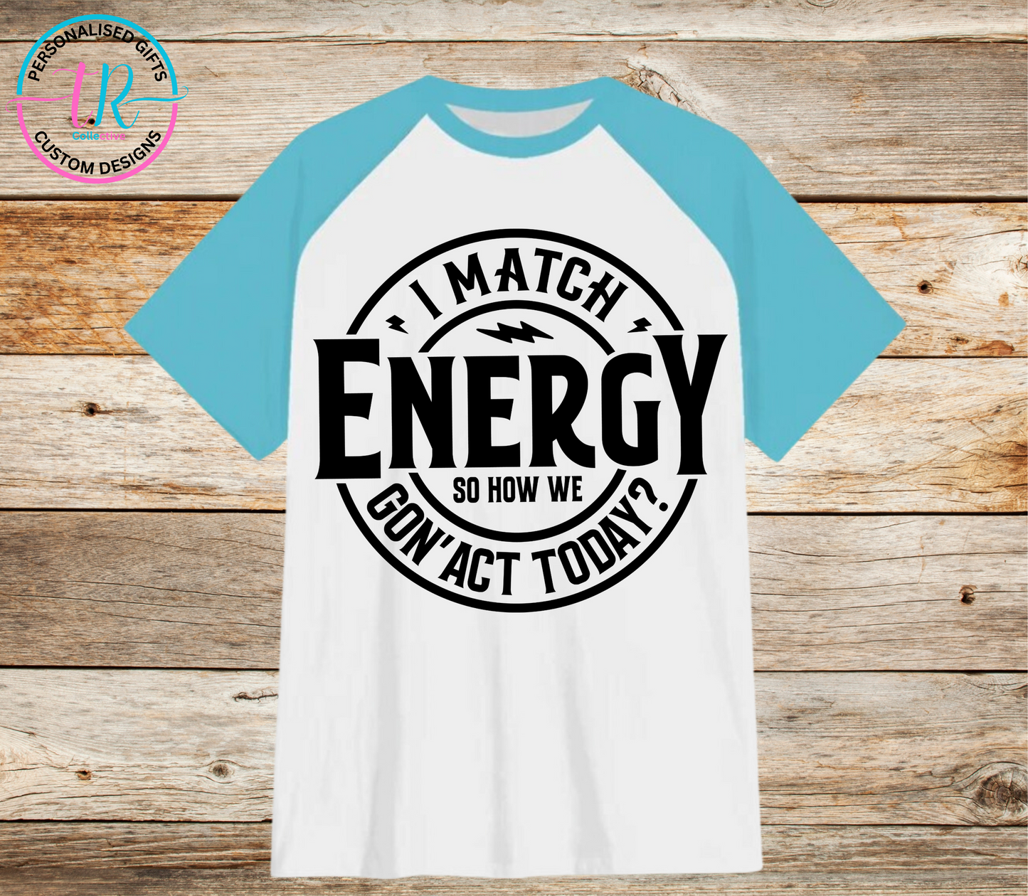 t-shirt-graphic-tees-shirts-match-energy-light-blue-sleeve-TR-collective-front