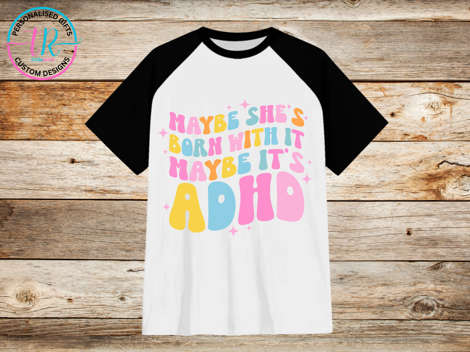 t-shirt-graphic-tees-shirts-maybe-it_s-adhd-black-sleeve-TR-collective-front