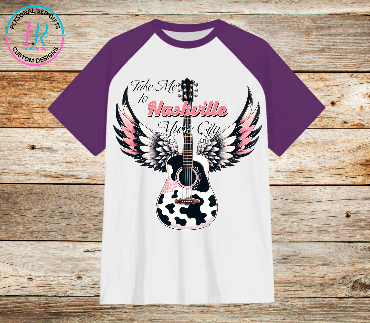 t-shirt-graphic-tees-shirts-nashville-purple-sleeve-TR-collective-front