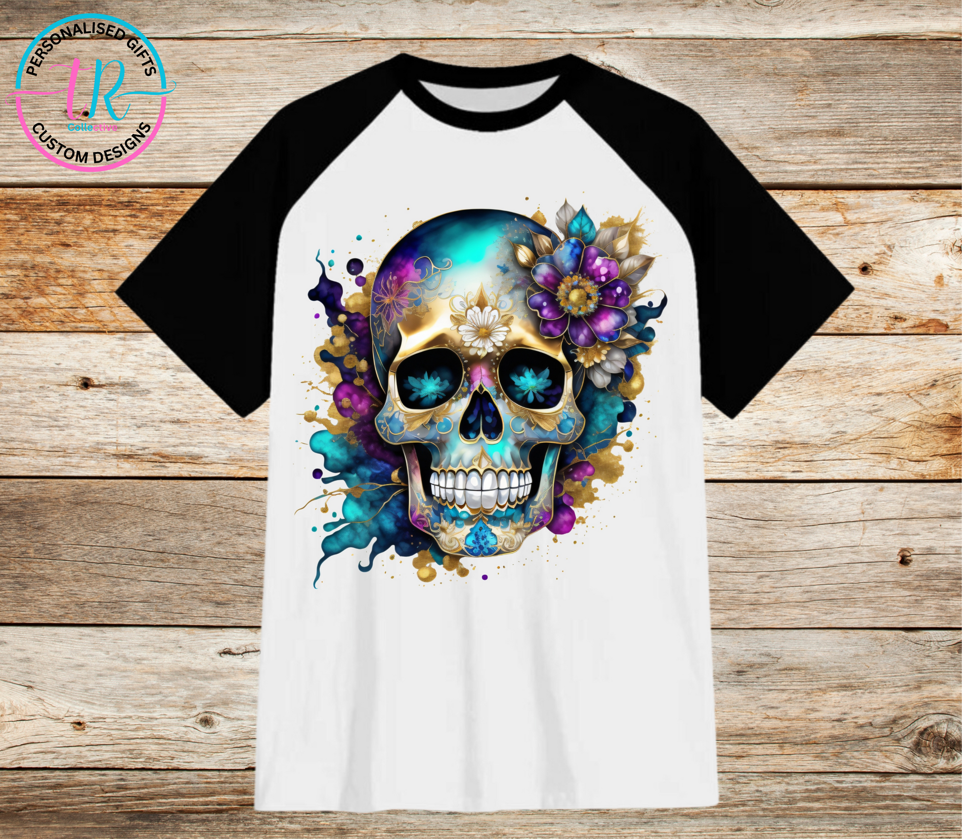 t-shirt-graphic-tees-shirts-skull-2-black-sleeve-TR-collective-front